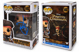 Johnny Depp Signed Pirates Of The Caribbean Funko Pop #1482 BAS BV12414