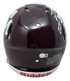 Johnny Manziel Signed Texas A&M Full Size Authentic Speed Helmet w/ 3 Insc BAS