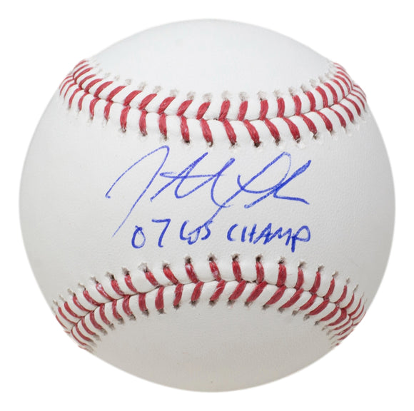 Jonathan Papelbon Signed Boston Red Sox MLB Baseball 07 WS Champs BAS