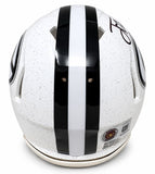 Jordan Love Signed In Black Green Bay Packers White Mini Speed Helmet BAS