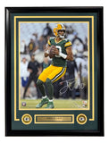 Jordan Love Signed Framed 16x20 Green Bay Packers Photo BAS ITP