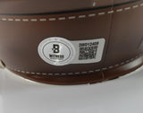 Jordan Love Signed Packers 1923 Classic Leather Look Mini Speed Helmet BAS