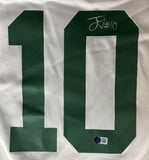 Jordan Love Signed Green Bay Packers White Nike Game Replica Jersey BAS ITP