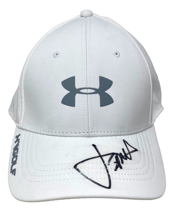 Jordan Spieth Signed Under Armor Fitted Golf Hat PSA