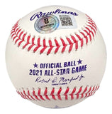 Jose Altuve Houston Astros Signed 2021 MLB All-Star Game Baseball BAS