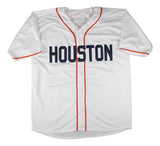 Jose Altuve Houston Signed White Baseball Jersey 17 AL MVP GTSM