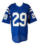 Joseph Addai Indianapolis Signed Blue Football Jersey PSA/DNA Hologram