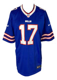 Josh Allen Signed Buffalo Bills Blue Nike Game Football Jersey BAS ITP Sports Integrity
