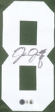 Josh Jacobs Green Bay Signed Green Football Jersey BAS