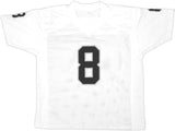 Josh Jacobs Oakland Signed White Football Jersey BAS