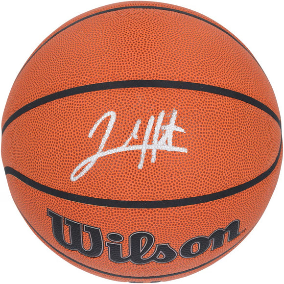 Josh Hart New York Knicks Signed Authentic NBA Wilson I/O Basketball