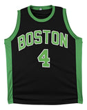 Jrue Holiday Boston Signed Black Basketball Jersey BAS
