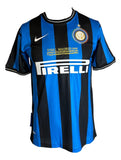 Julio Cesar Signed Inter Milan Nike 2010 Champions League Soccer Jersey BAS