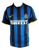 Julio Cesar Signed Inter Milan Nike Blue Soccer Jersey BAS