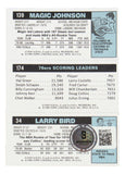 Julius Erving Signed Reprint 1980 Topps #174 Bird Magic Dr.J Card BAS