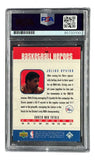 Julius Erving Signed 1999 Upper Deck #H53 76ers Trading Card PSA/DNA