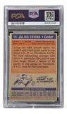 Julius Erving 1972 Topps #195 Virginia Squires Rookie Basketball Card PSA VG-3