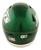 Justin Fields Signed New York Jets MIDI SpeedFlex Helmet BAS