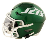 Justin Fields Signed New York Jets MIDI SpeedFlex Helmet BAS