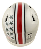 Justin Fields Signed Ohio State Buckeyes MIDI SpeedFlex Helmet BAS