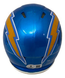 Justin Herbert Signed Chargers Flash Mini Speed Helmet 2020 AFC ROY BAS