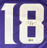 Justin Jefferson Signed Minnesota Vikings Nike Game Jersey BAS