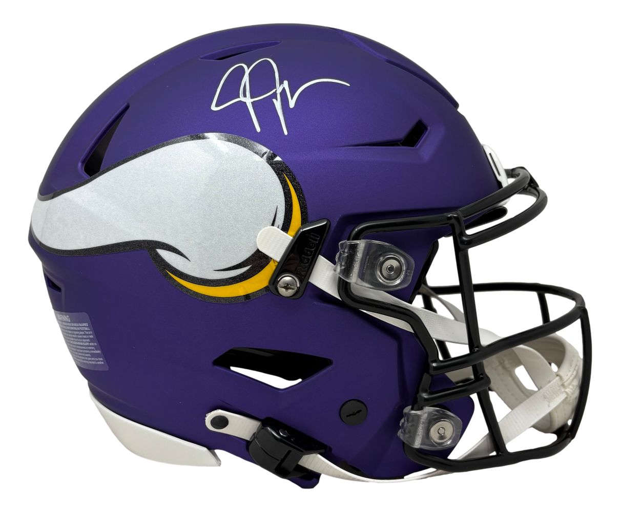 minnesota vikings speedflex helmet AARON JONES SIGNED WHITE AUTHENTIC Super Sports Center 8060059 Minnesota Vikings Replica Speed |