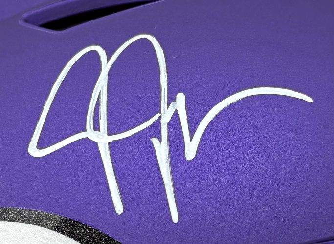 Justin Jefferson Signed Minnesota Vikings FS Authentic SpeedFlex