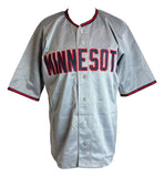 Justin Morneau Minnesota Signed Gray Baseball Jersey Sports Integrity