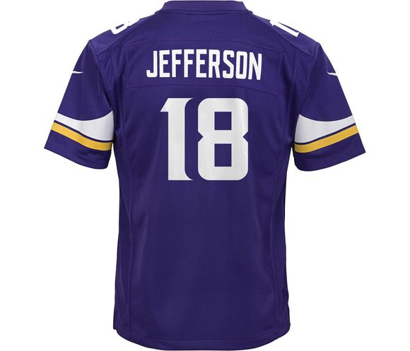 Justin Jefferson Minnesota Vikings Purple Nike Game Jersey
