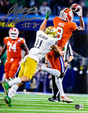 Justyn Ross Signed Clemson Tigers 11x14 Photo BAS