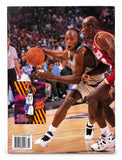 Karl Malone Utah Jazz Signed 1995 Beckett Magazine JSA QR