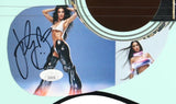 Katy Perry Signed 38" Light Green Acoustic Guitar JSA Hologram