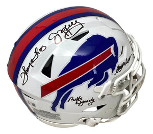 autographed speedflex helmet Kelly Thomas Reed Signed Bills FS Authentic SpeedFlex Helmet Bills Dynasty  2 BAS
