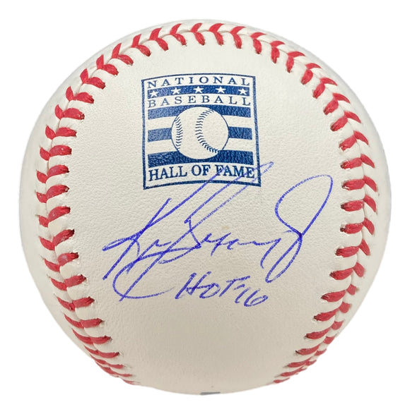 Ken Griffey Jr Seattle Mariners Signed Hall Of Fame Logo Baseball HOF 16 BAS Sports Integrity