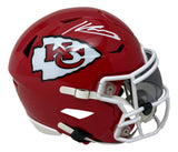 Kenneth Walker III Signed Kansas City Chiefs MIDI SpeedFlex Helmet BAS