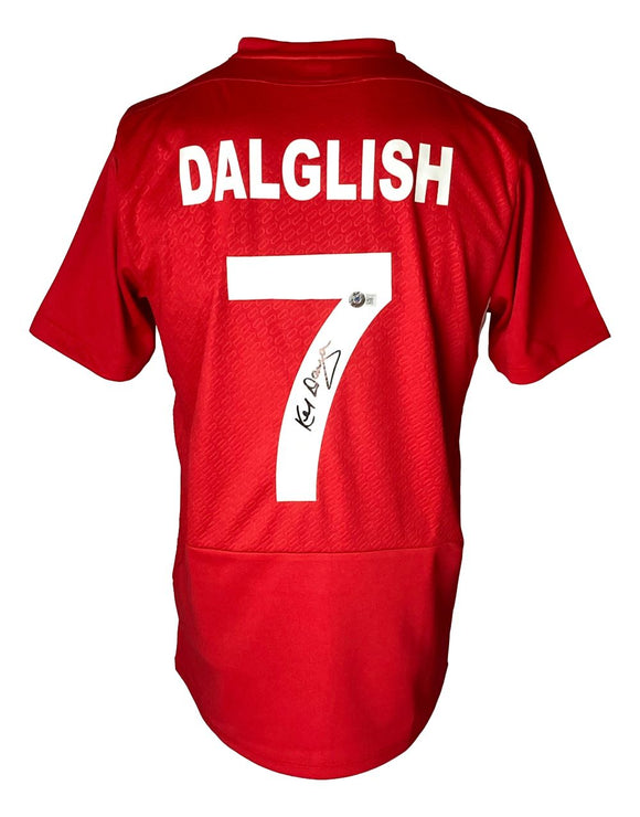 Kenny Dalglish Signed Liverpool FC Soccer Jersey BAS
