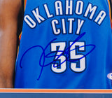 Kevin Durant Signed Framed 11x14 Thunder Basketball Photo PSA Holo AJ75710 Sports Integrity