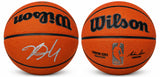 Kevin Durant Houston Rockets Signed NBA Wilson I/O Basketball Grad LOA