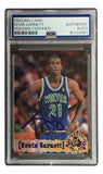 Kevin Garnett Signed 1995/96 Topps #343 Timberwolves Rookie Card PSA/DNA