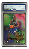 Kevin Garnett Signed 1995/96 Hoops #272 Timberwolves Rookie Card PSA/DNA