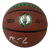 Kevin Garnett Signed Wilson NBA Boston Celtics Logo Basketball BAS
