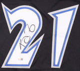 Kevin Garnett Minnesota Signed Black Basketball Jersey JSA QR