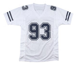 Kevin Nash The Longest Yard Signed White Engleheart Football Jersey Schwartz