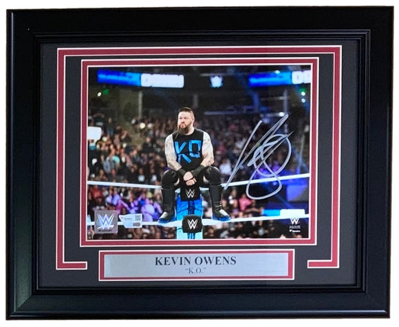 Kevin Owens Signed Framed 8x10 WWE Photo Fanatics