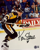 Kevin Stevens Signed 8x10 Pittsburgh Penguins Photo BAS BW83030