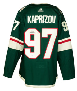 Kirill Kaprizov Signed Minnesota Wild Adidas Hockey Jersey Fanatics Sports Integrity