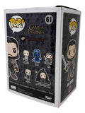 Kit Harrington Signed Game Of Thrones Funko Pop #61 Radke