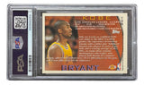 1996-97 Topps #138 Kobe Bryant Los Angeles Lakers Rookie Card PSA NM-MT8