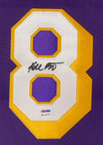 Kobe Bryant Signed Framed Los Angeles Lakers Mitchell & Ness Jersey PSA/DNA